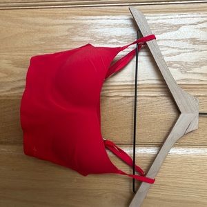 Red pink comfy bra